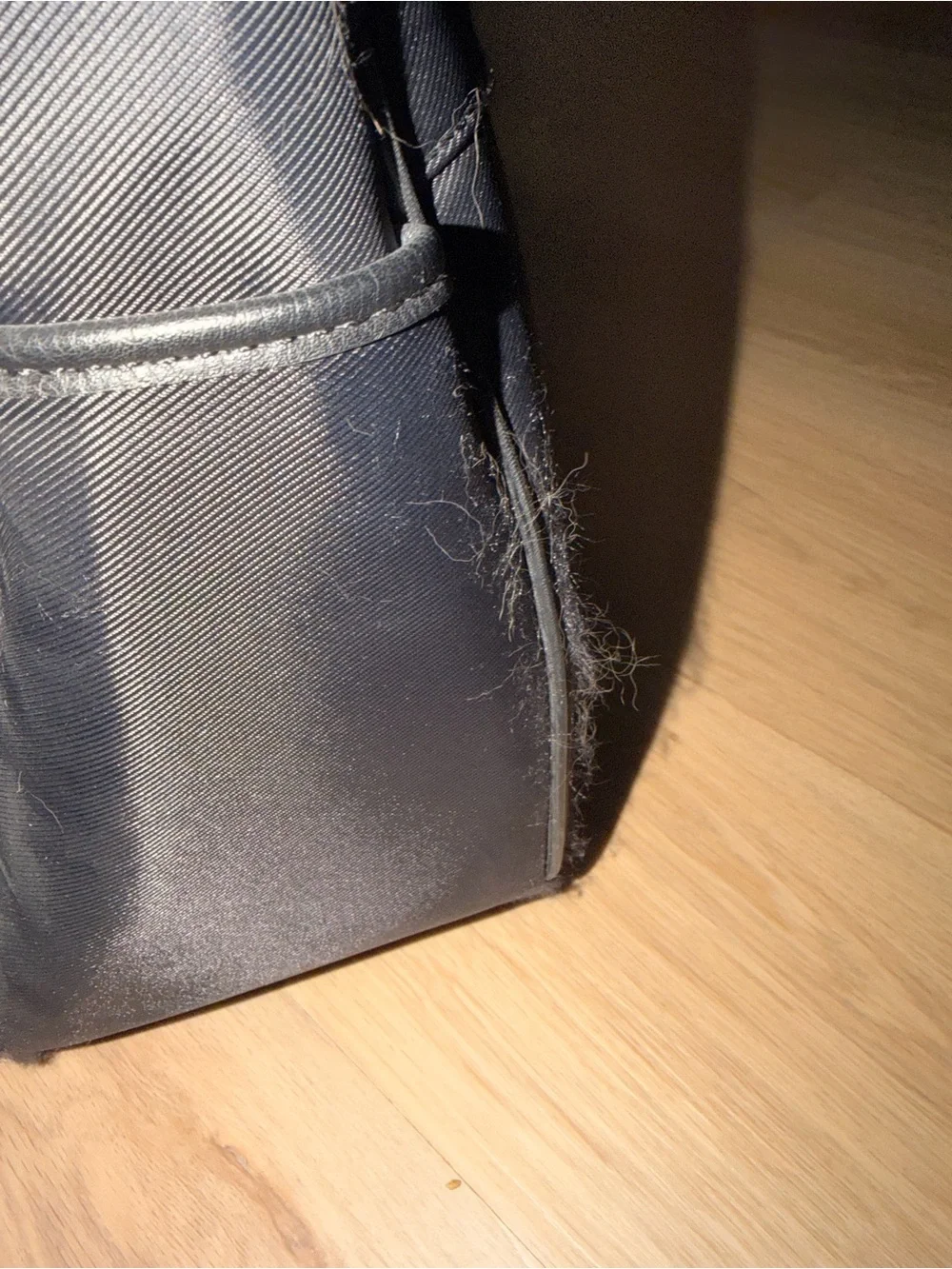 Kenneth Cole Black Laptop Tote with Gold Hardware